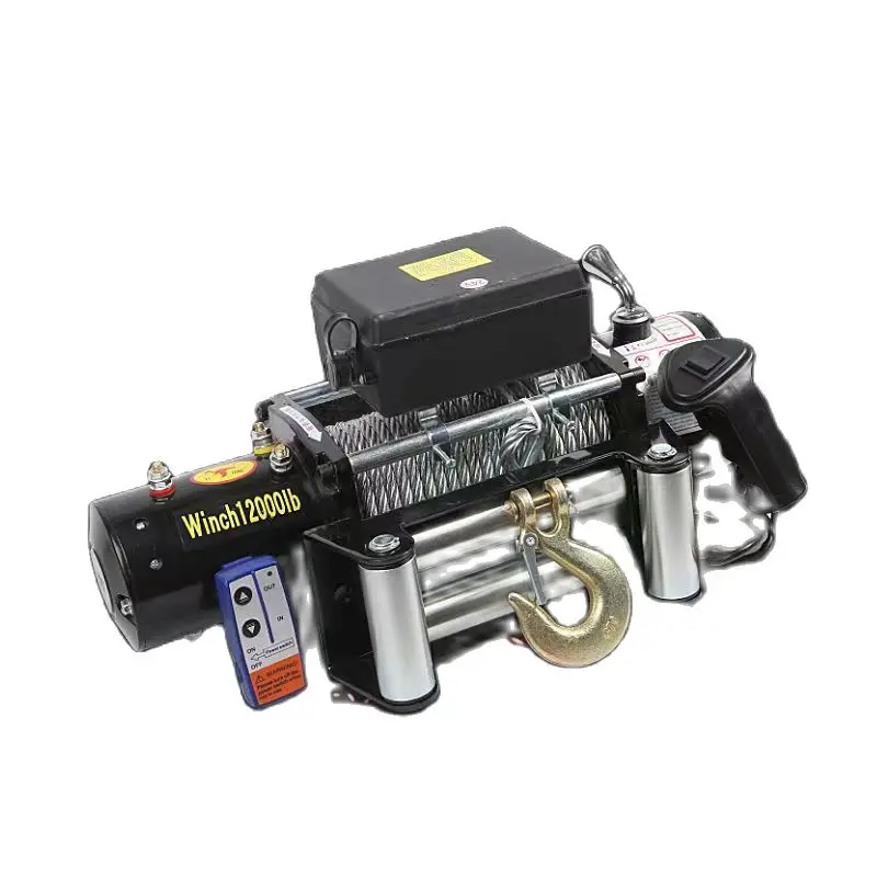 9500/12000lb Thắng Bắt Sóng Tời Điện 12/24V Tay Cầm/Không Dây Dây ATV Tời Cho beachBugg