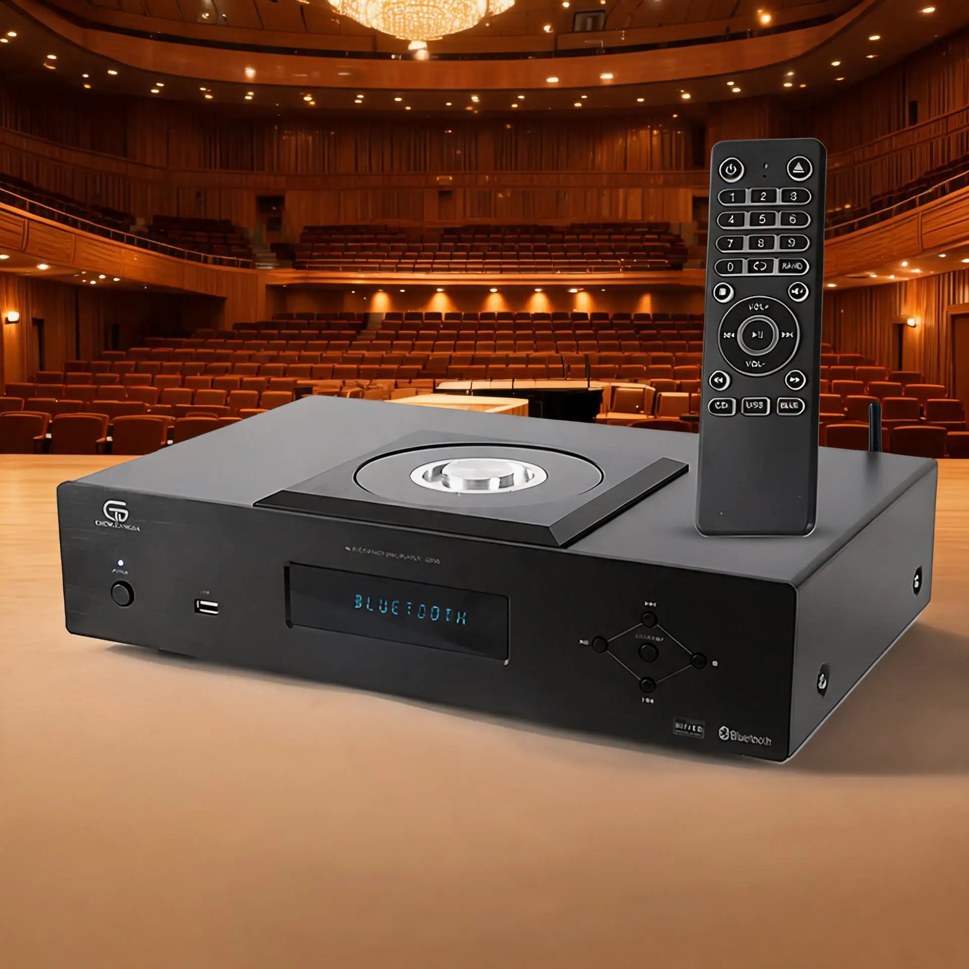 Reprodutor de CD Hi-Fi Bluetooth 5.3 com Mecanismo DA11, Módulo Profissional de Áudio Doméstico, Reprodutor de Música em CD com Chip DAC SC6137 e Op-Amp OPA2604