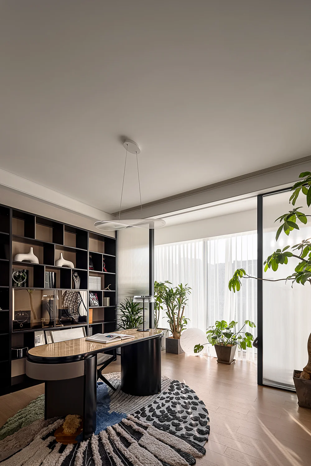 Sanhai Light تصميم داخلي خطة أرضية ثلاثية الأبعاد ماكس تقديم مشروع تخطيط شقة منزل عصري حل منزلي مكرر #6