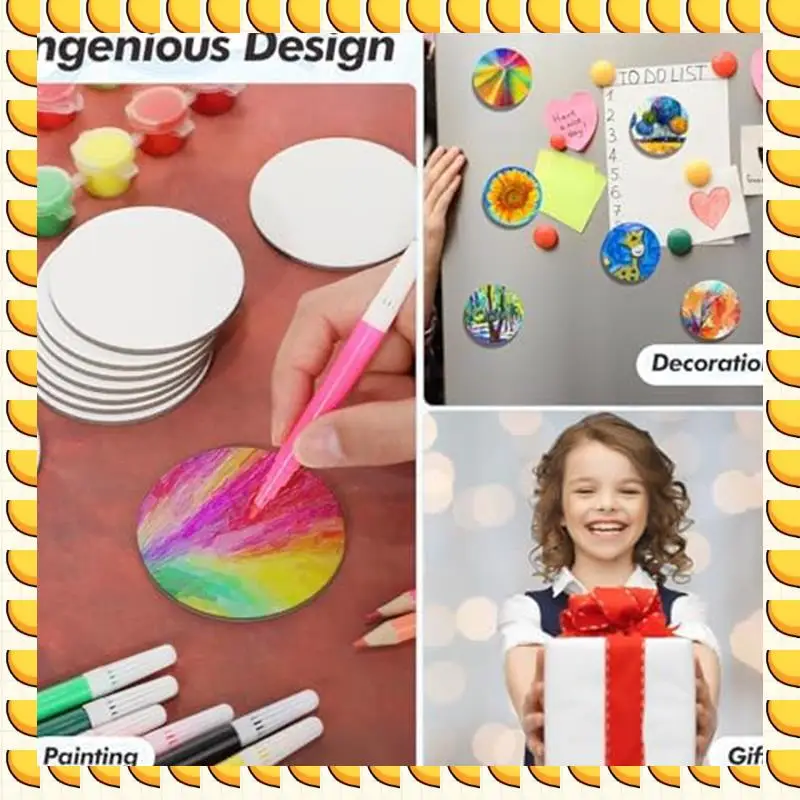 

BAAU Магнитная Холст Панель Для Живописи Магнитная Плитка Искусство Холодильник Шкаф Для Хранения Художественная Краска Ремесла DIY Набор Прочный