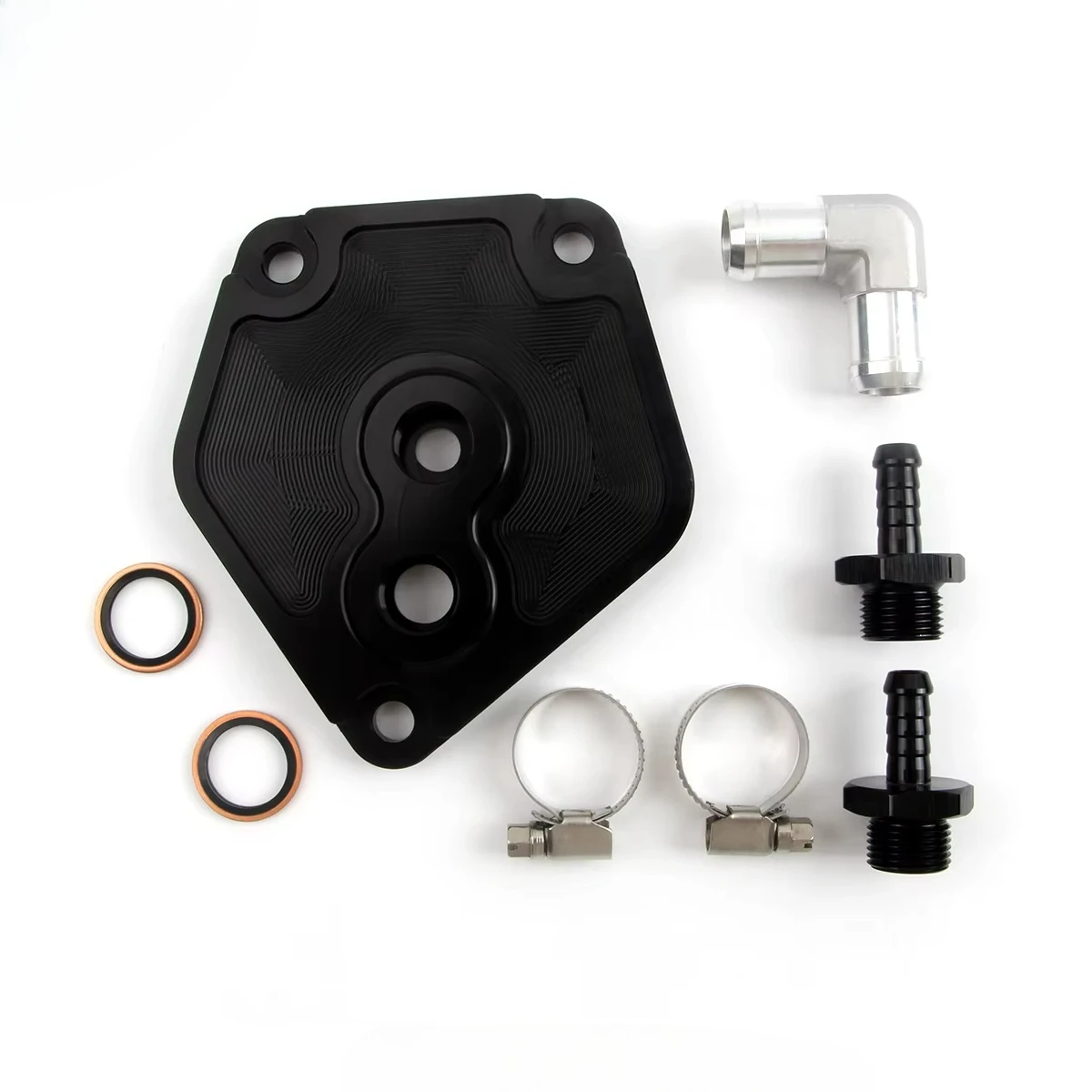 

Gear Box Transmission Cooler Adapter Base Plate Sandwich for H*onda Gk5 Gr9 1.5L Fc 1.8L Ver2.0 Cvt BB-TCA-103