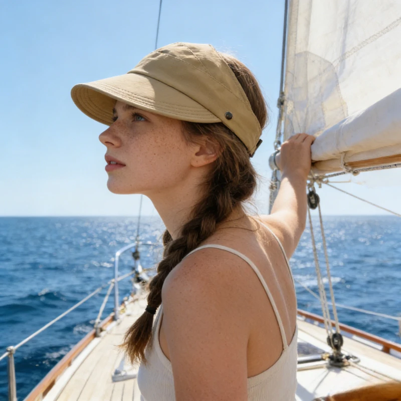 Las mujeres en verano atan coletas para lucir su rostro, usan sombreros para el sol en sus salidas, colgan máscaras para cubrir sus rostros, usan gorras tipo gorra de pato.