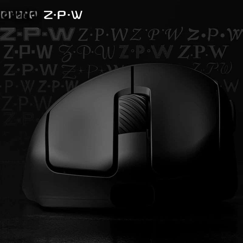 ZPW Wireless Gaming Mouse-Anpassung, leichtes Design, 2,4 GHz Bluetooth Tri-Mode 8K-Verbindung, 26000 dpi FPS-Gaming-Maus