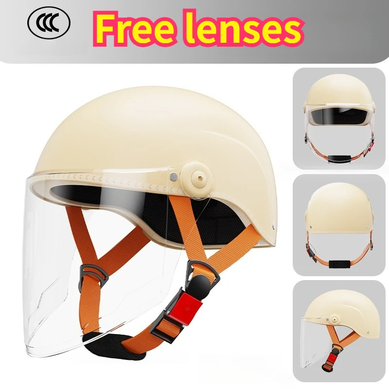 casco-di-sicurezza-per-bicicletta-certificato-3c-per-uomini-donne-e-bambini-design-cartoon-per-bicicletta-elettrica-e-moto-mezzo-casco-con-occhiali