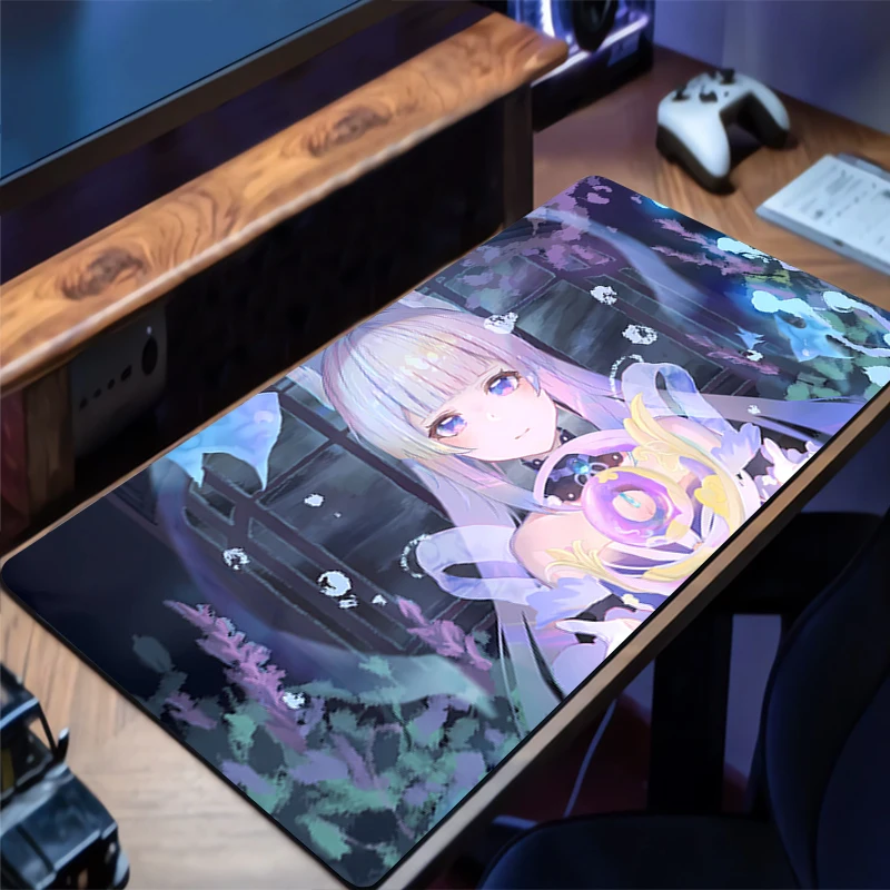 

Gaming G-genshin Impact Kokomi Mouse Pad Multi Size Table Keyboard Pad Mousepad Computer Play Mat Rubber Mausepad Desk Mat