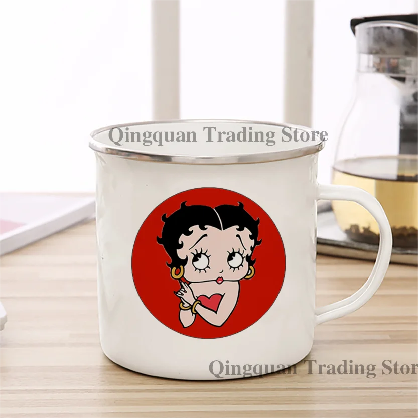 جميلة بيتي الأميرة بالمينا كوب القهوة القدح 11 أوقية السيراميك القهوة الشاي كوب الكاكاو مقبض كوب شرب الشاي #3