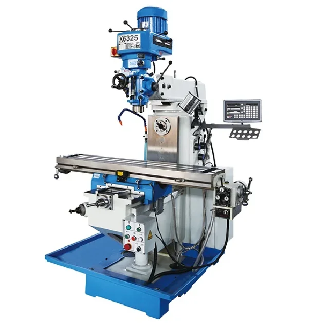 small milling X6325 high rigid metal mini milling machine for metal working