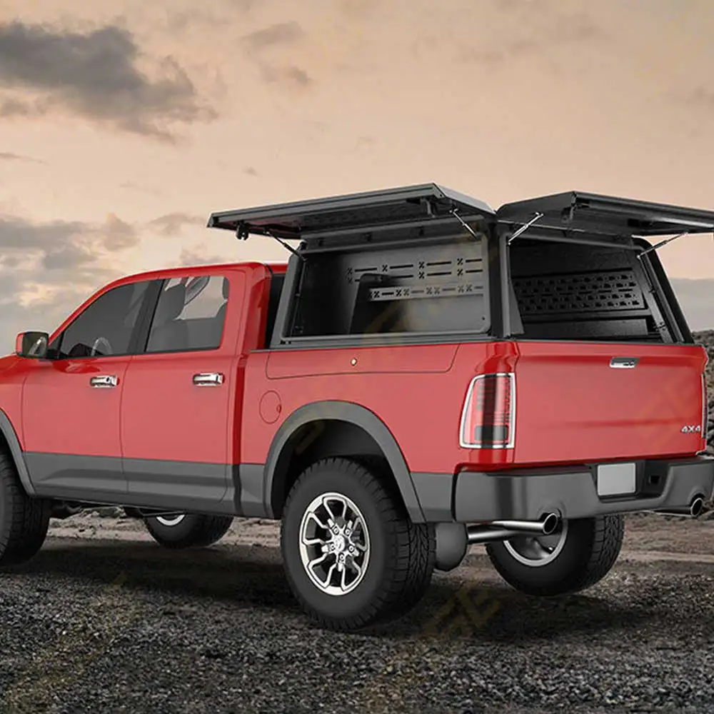 

BOOS factory discountHigh Quality 4x4 Steel Truck Bed Canopy Pickup Hardtop Topper Camper for Hilux VIGO/REVO Waterproof