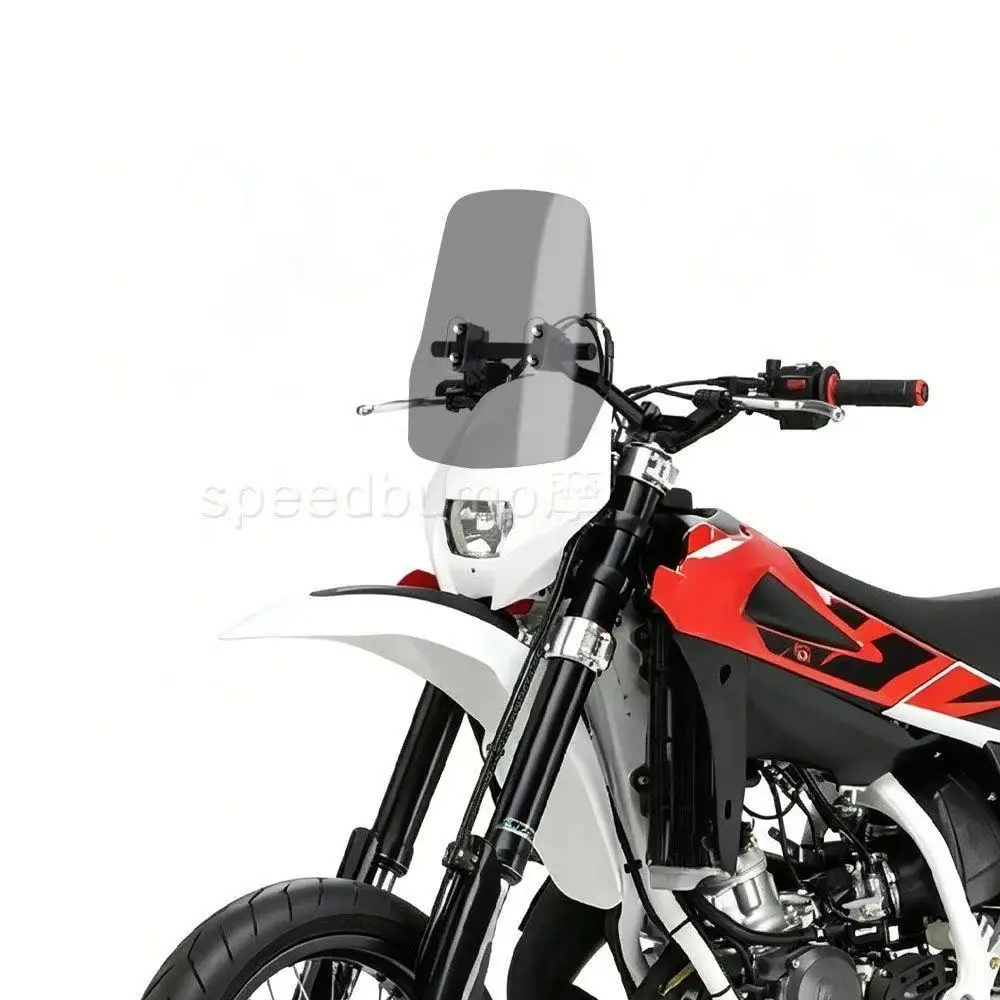 For Huswana te310 te450ie Adventure motorcycle front windshield with 12mm navigation bracket tube