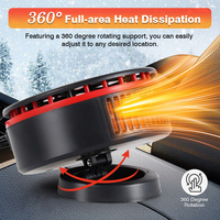 Portable Car Heater Defroster Car Windshield Defogging Defrosting Winter Drying Heating Car Heater 12V 150W