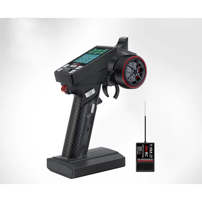 

HOTRC CT-8A Eight Channel Color Screen Remote Control RC Model Vehicle Ship Tank Climbing Vehicle