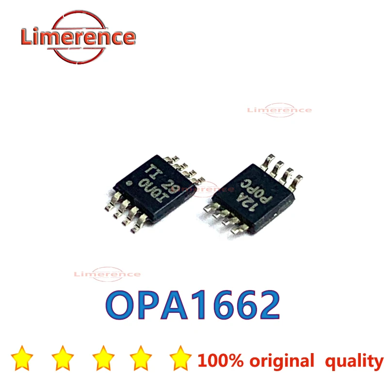 

5шт OPA1662AIDGK OUQI MSOP8 OPA1662 MSOP-8 OPA1662AIDGKR В наличии