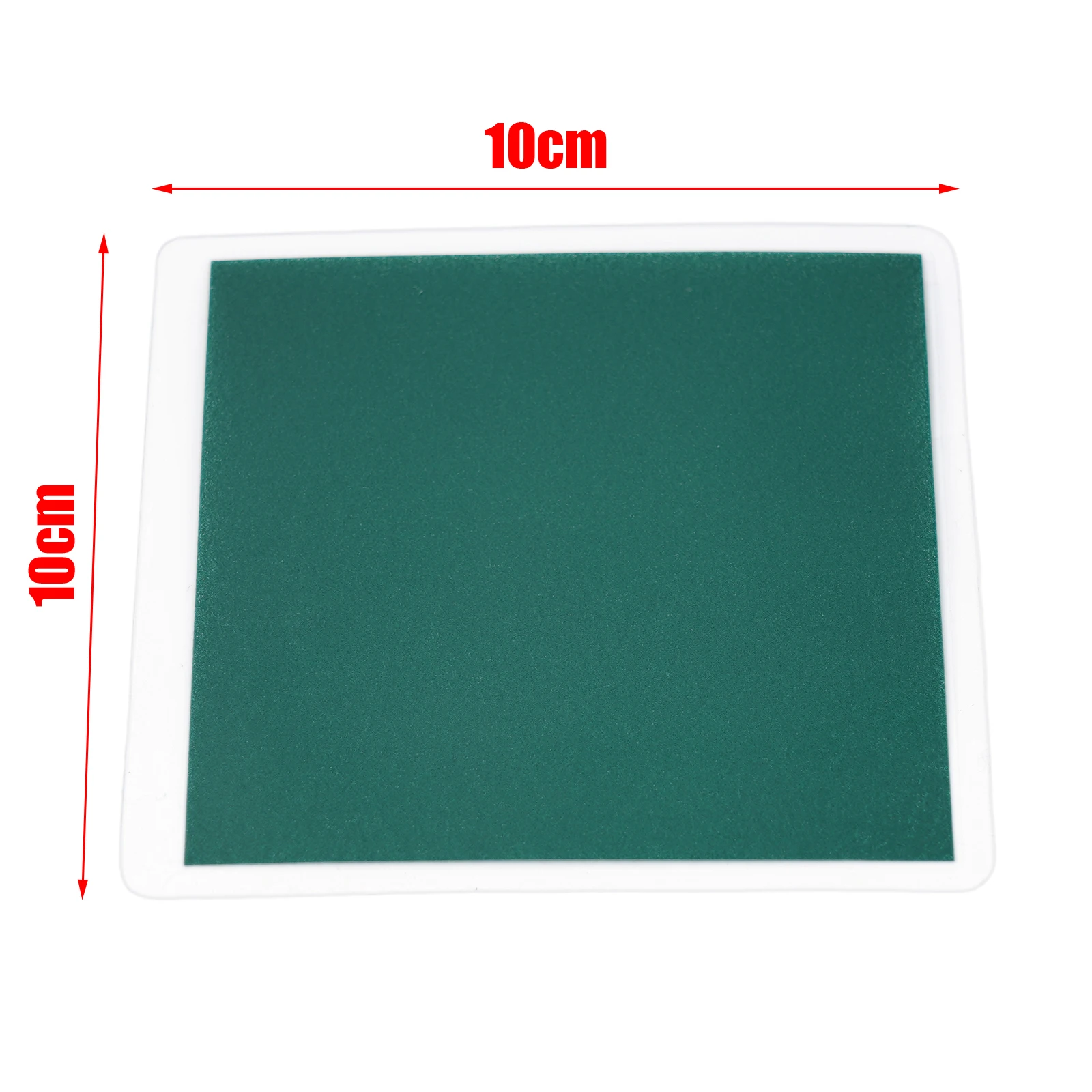 1pc Magnetic Field Viewer Viewing Film 100x100mm Card Magnet Detector Pattern Display Magnetic Field Viewer Dark Green