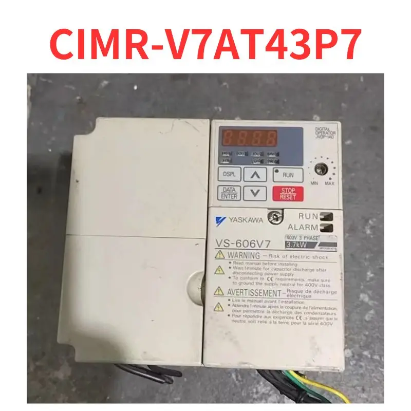 

second-hand inverter CIMR-V7AT43P7, function well Tested well and shipped quickly