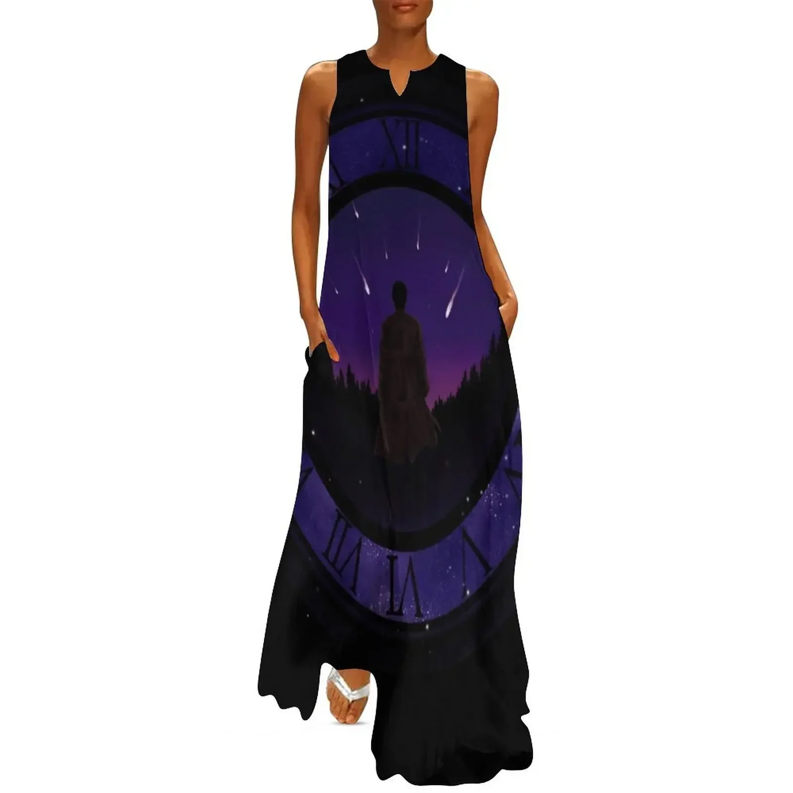 

Journey to the center of Space and Time Long Dress party dresses woman Long dresses dress dresses festival outfit women Dress