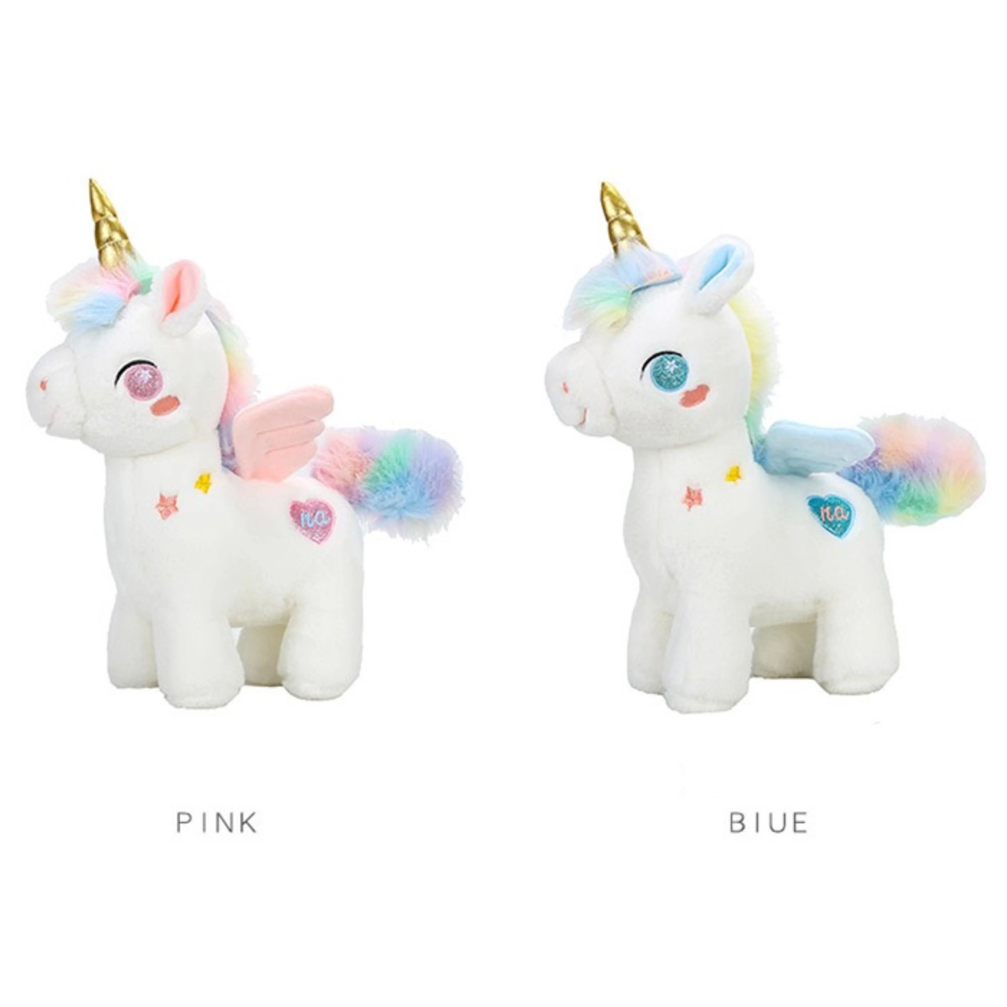 25 cm sterrenhemel eenhoorn knuffels voor kinderen regenboog pegasus poppen kinderen kerstcadeau