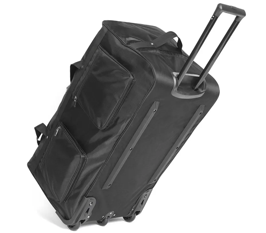 

Custom Oversized Rolling Travel Bag With Pull Rod, Oxford Fabric Portable Air Transport Bag For Self-driving And Storage