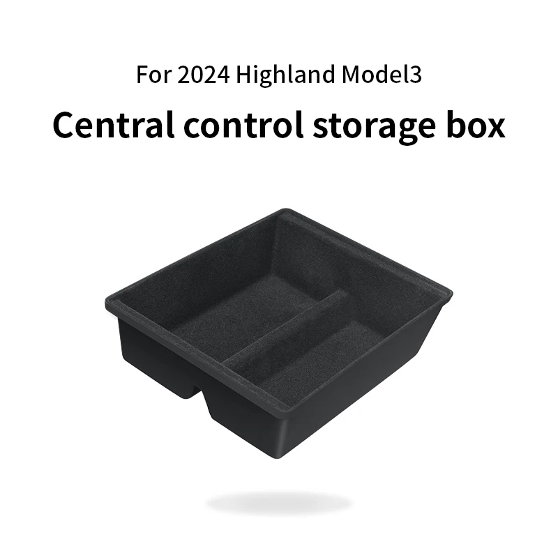 Privacy-opbergdoos en middenconsolebak voor Tesla Model 3/Y – Armsteunorganizer, opbergruimte voor het instrumentenpaneel