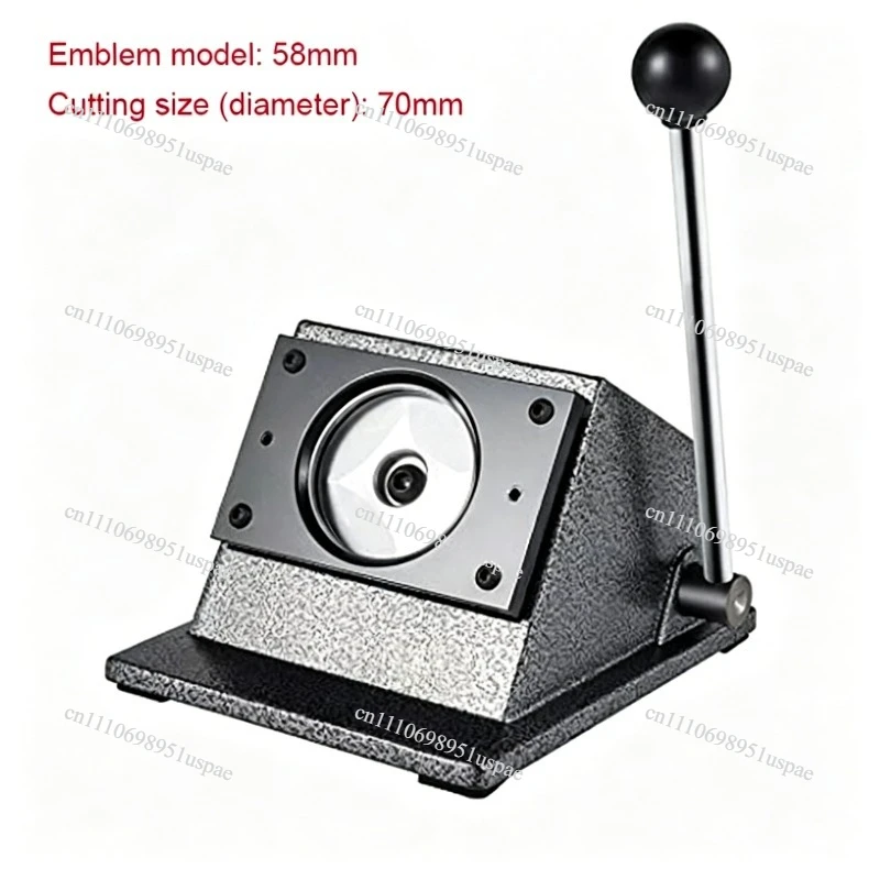 25/32/44/58/75mm Round Badge Paper Cutter Punch Die Cutter Button Maker Circular DIY Button Badage Paper Card Cutting Machine