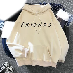 Sudadera con capucha de serie de TV Friends para hombre y mujer, jersey de manga larga Simple, moda urbana, Hip Hop, sudadera grande, Nuevo