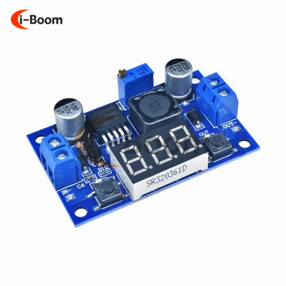 LM2596 DC-DC Step-Down Power Supply Module 3A Adjustable Step-down Module LM2596S Voltage Regulator 36V 24V 12V 5V For Arduino