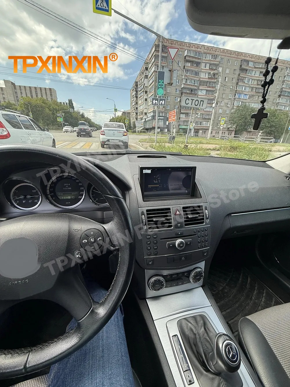 Car Radio With Android Screen For Mecerdes Benz C W204 2007 2008 2009 2010 2011 Intelligent System GPS Navi Autostereo Head Unit