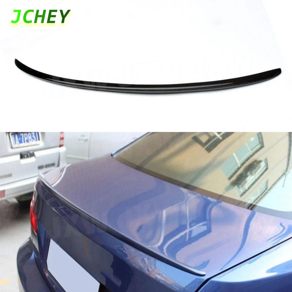 

JCHEY Carbon Fiber Material Rear Bumper Lip Spoiler Car Accessorise for BMW 3 Series E92 M3 Coupe 2 Door 2009-2013 FRP Car