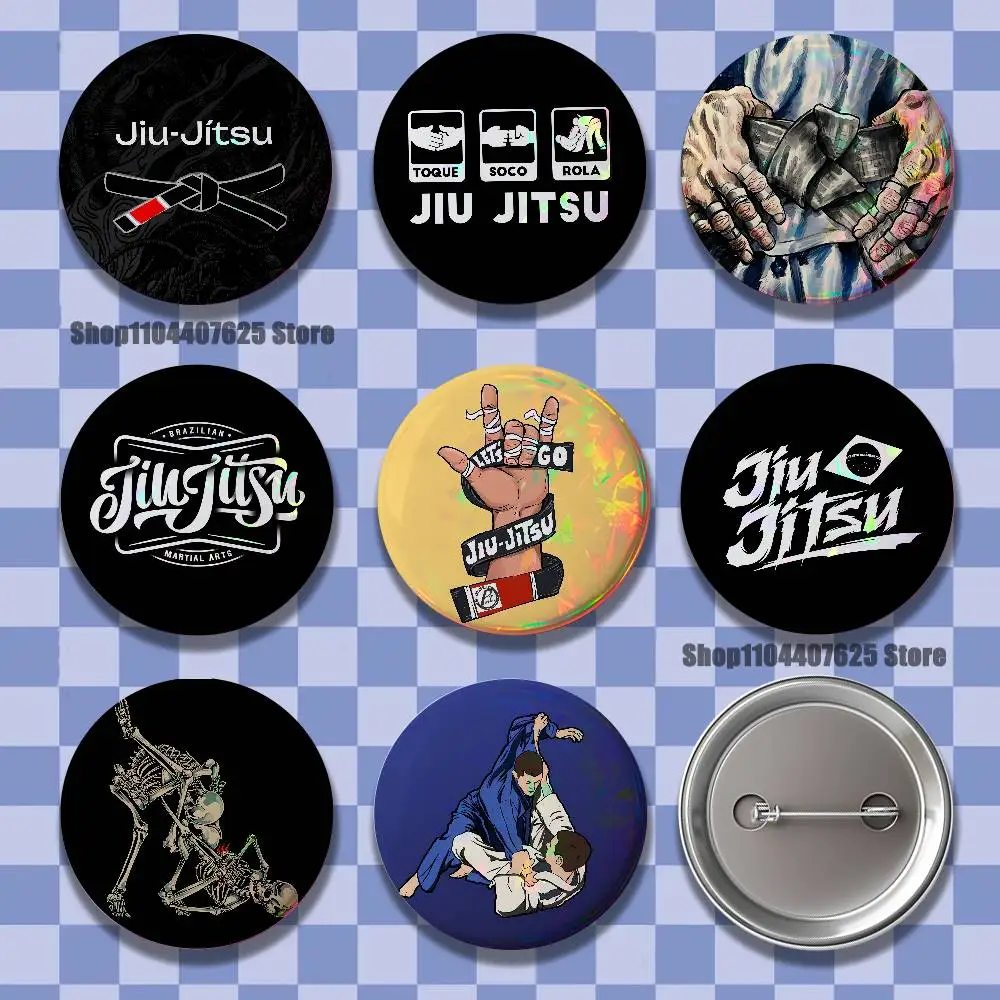 

Mexican Catrina Skull Day of the Dead Reflective Pin Tinplate Round Brooch Cartoon Cosplay Badges for Bag Hat Toys Gifts