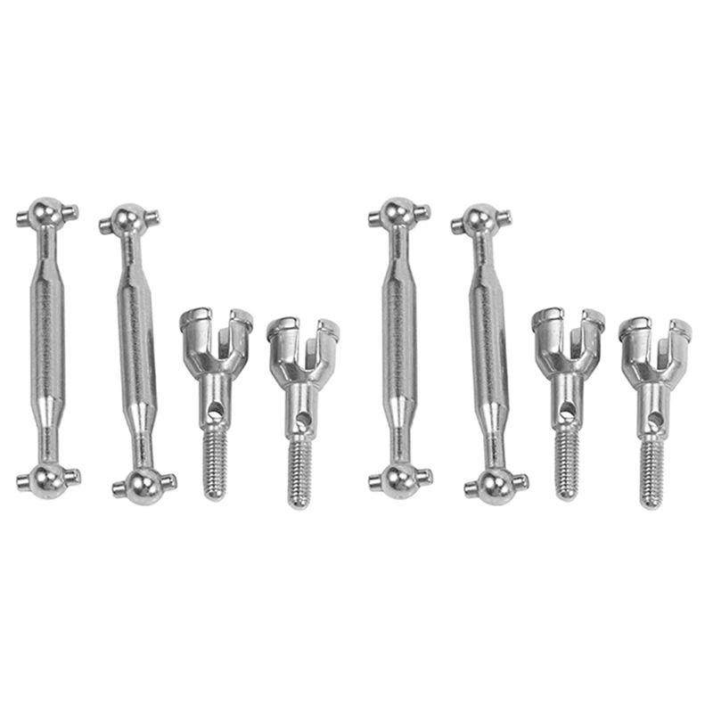 

4 комплекта, металлический задний приводной вал Dogbone для SG 1603 SG 1604 SG1603 SG1604 1/16, запчасти для радиоуправляемых автомобилей, аксессуары