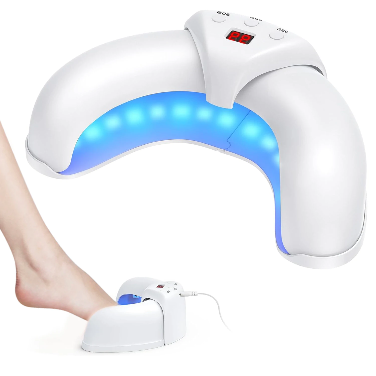 Nail Laser Fungus Device for Multiple Toenails & fingernails Nail Repair Solution for Damaged and Discolored Nails for Home Use