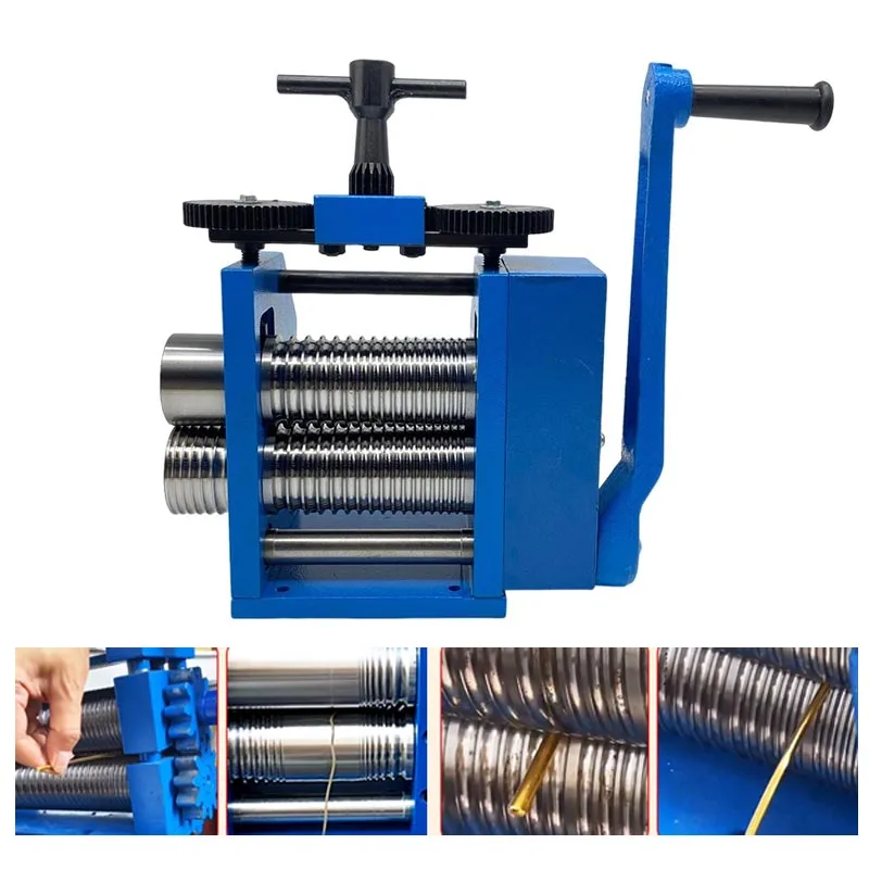 

Manual Rolling Mill Machine For Household Gold And Silver Bracelet Ring Jewelry Press Tabletting Tools