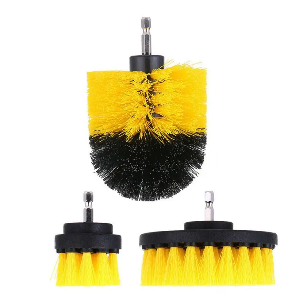 3-teiliges Bohrbürsten-Set, elektrische Reinigungsbürsten, Werkzeugset für Fugen, Boden, Badewanne, Dusche, Fliesen, Badezimmer, Küchenoberflächen – Detail 19