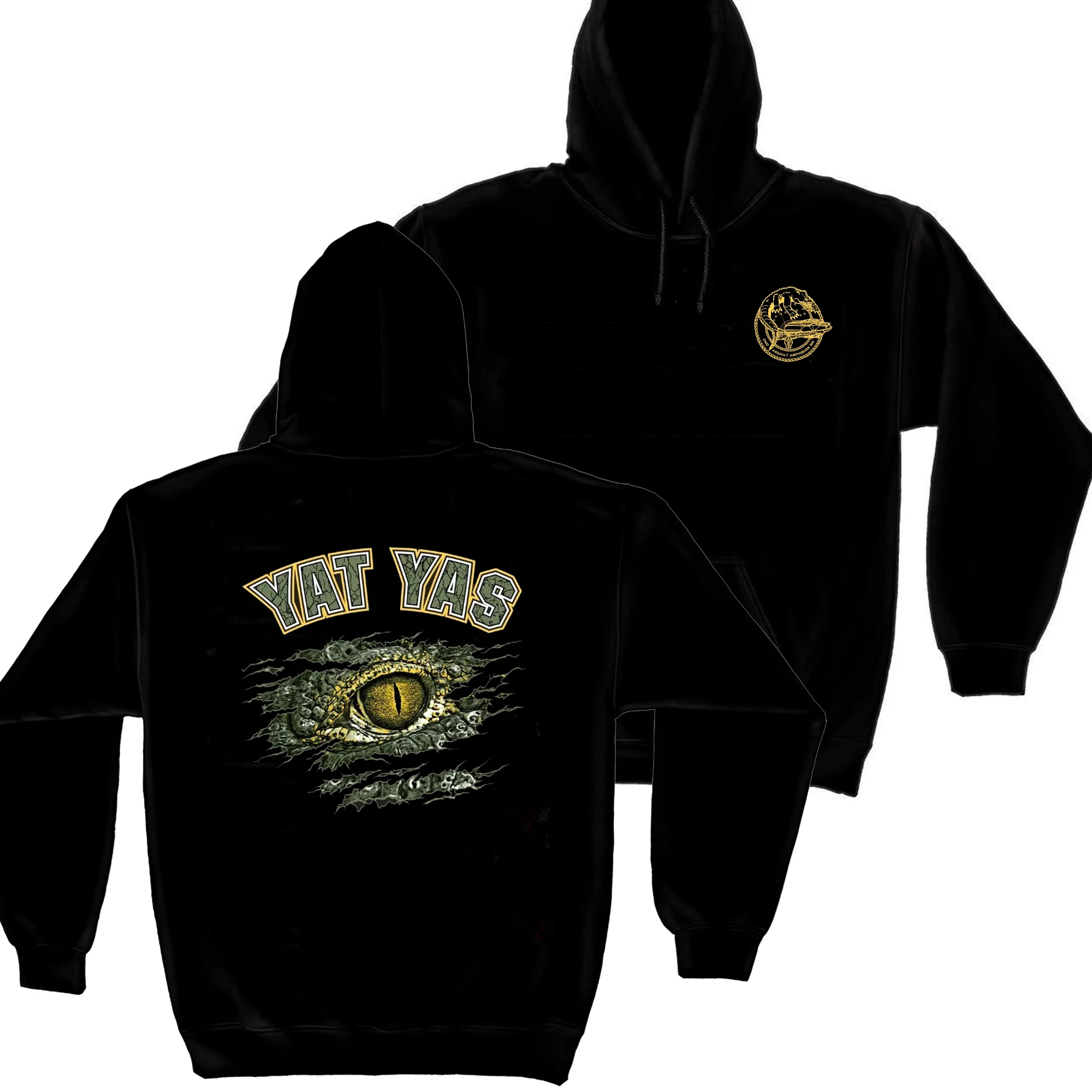 

US Marine Corps YAT YAS 2nd Assault Amphibian Battalion Pullover Hoodie New 100% Cotton Comfortable Mens Sweatshirts Streetwear