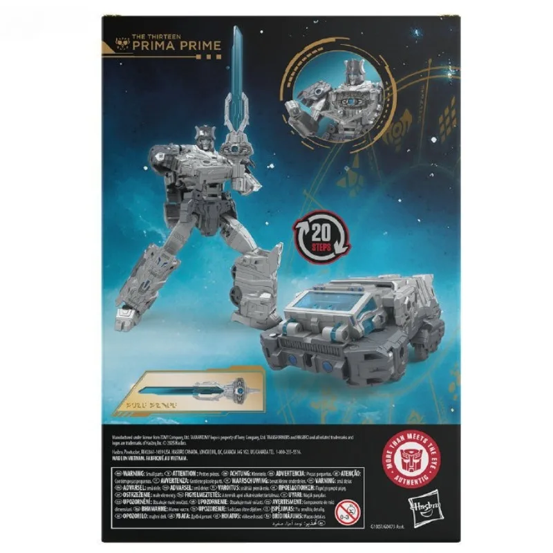 Giocattolo trasformabile originale della serie Generations di Hasbro THE THIRTEEN PRIMA PRIME V-Class Action Figure Toy Collection Gift