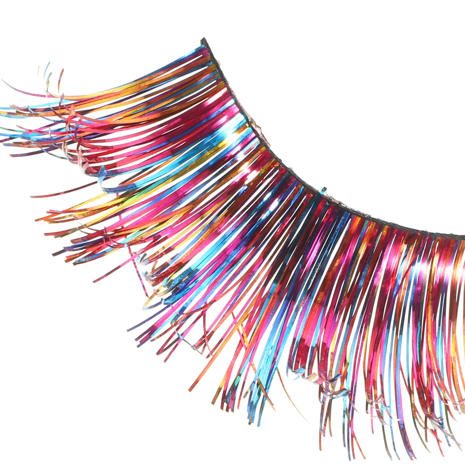 3 Pary Sztucznych Rzęs Stylowe, Wygięte Rzęsy z Włókna na Halloween, Cosplay, Imprezę, Występ, Akcesoria do Makijażu Oczu dla Kobiet