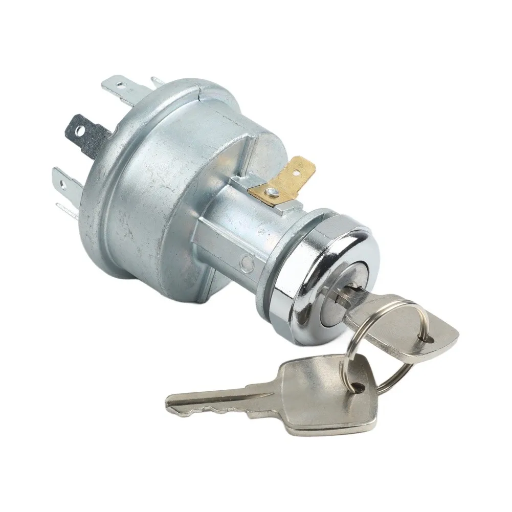 Ignition Switch Agricultural Vehicle Key 12*6*6cm RE45963 Ignition Switch Wear Resistant Design Smooth Starting Function