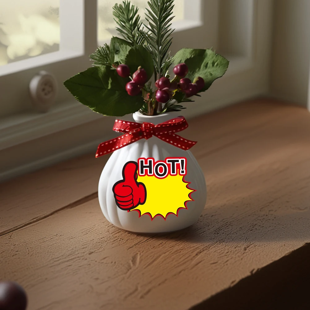 

200pcs Price Sign Stickers Display Tags Retail Store Labels Explosion Paper Signs Sale Tag Pricing Storage Items