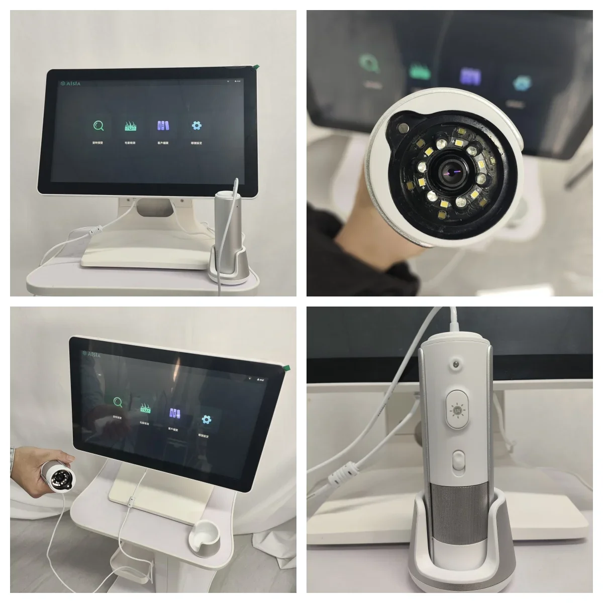 2025 جديد المهنية آلة العناية بالشعر كاشف بصيلات الشعر آلة العناية بالشعر الجلد فروة الرأس معدات محلل الشعر #3