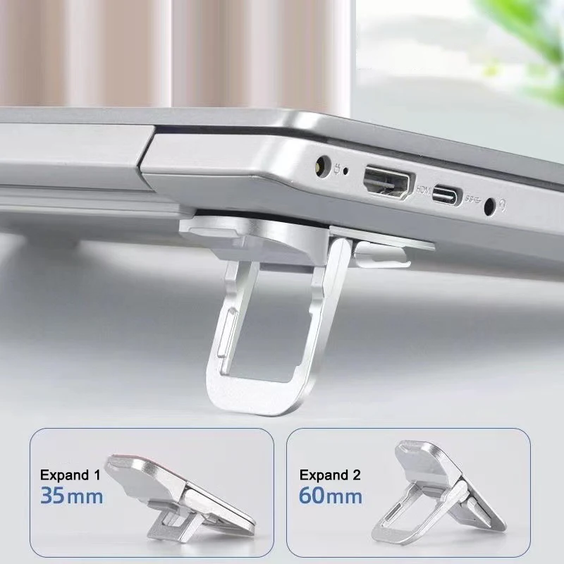 Staffa di supporto per laptop Staffa di dissipazione del calore portatile Staffa di supporto per libri di gioco Staffa invisibile rialzata Piede per