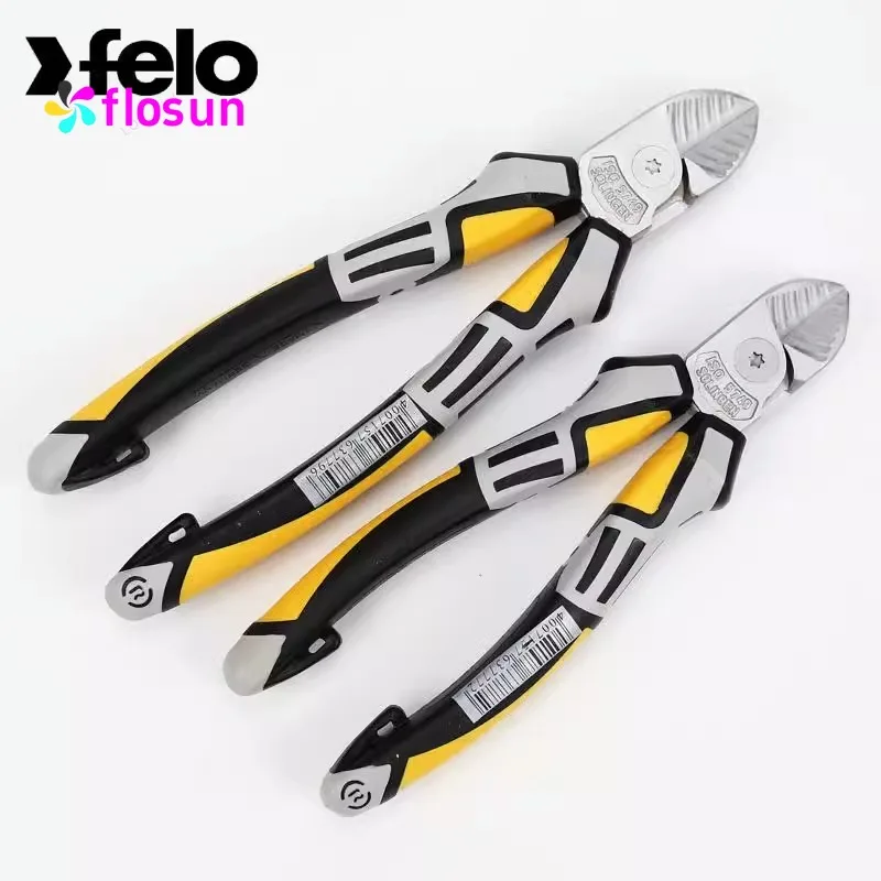 مجموعة كماشة مطلية بالكروم من FELO - كماشة إبرة دقيقة متينة وغير جهد، قطري، كماشة قفل لتحسين أداء القبضة #5