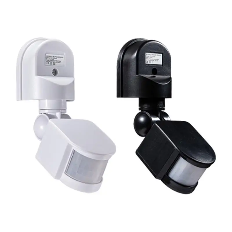 1Pc PIR Infrared Sensor AC 110V 220V Human Motion Sensor Optical Switch Sensing Distance Optical Control Adjustable Delay Switch