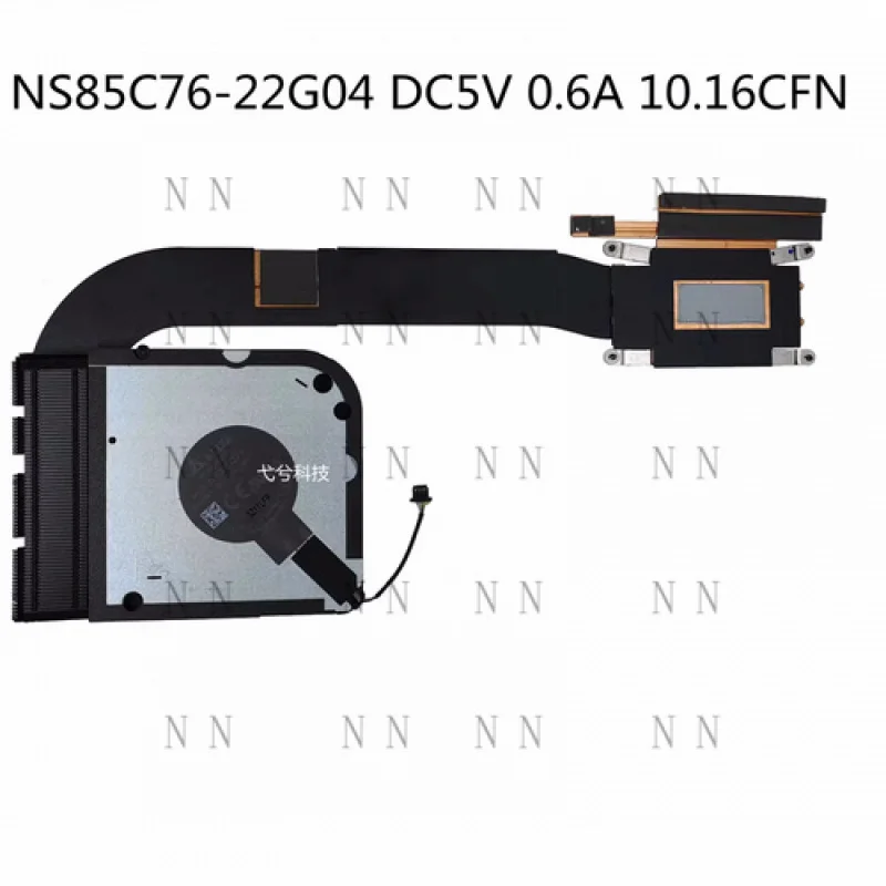 

Оригинальный охлаждающий вентилятор ZXX для Dell Precision 3581, радиатор P13PG 0P13PG