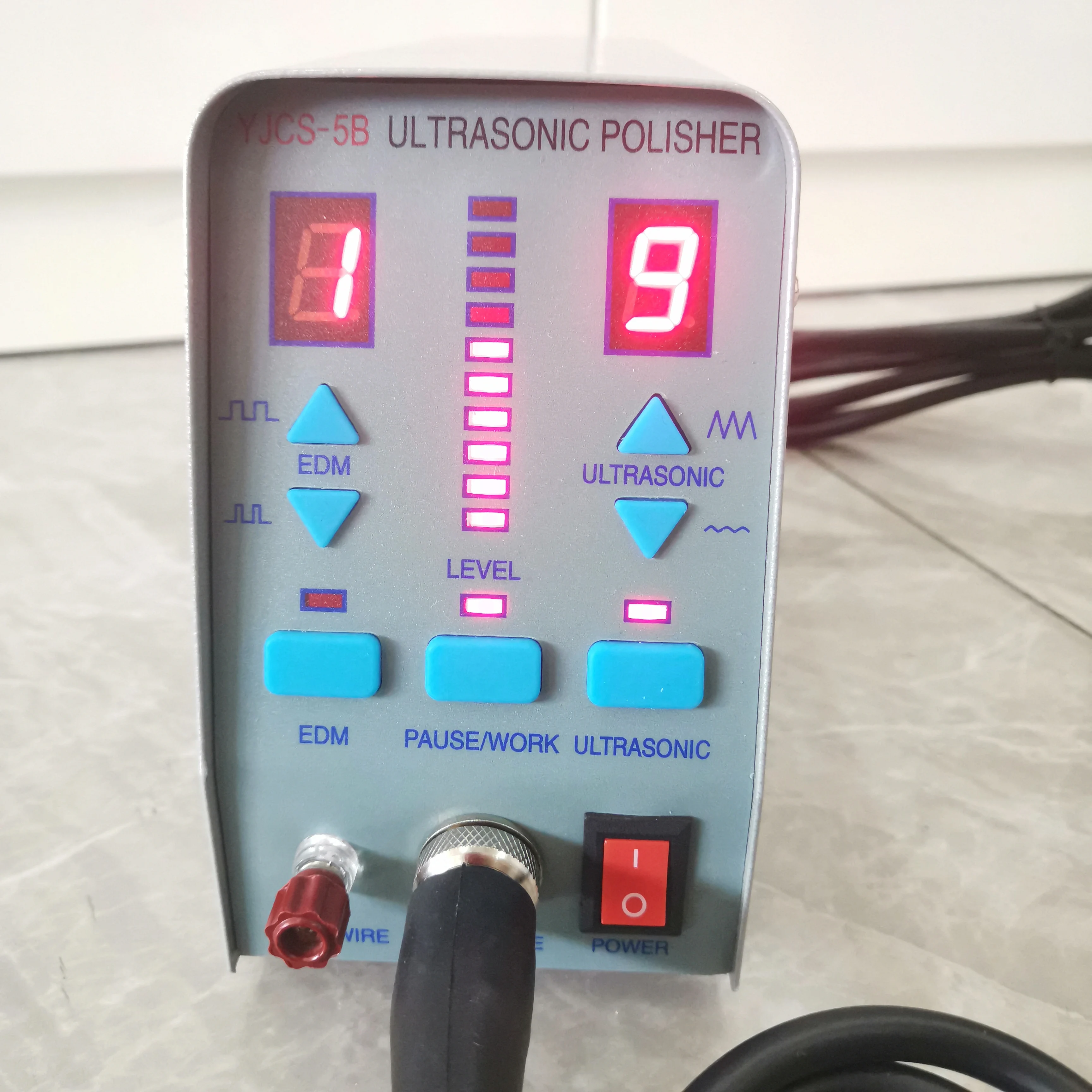 

YJCS-5B Ultrasonic Mold Polishing Machine 220V/110V Professional Ultrasonic Mold Polisher for Metal Mold Finishing