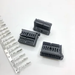 B MW EVO host programming plug Ethernet plug Interconnected driving OABR plug Reverse image 20p socket