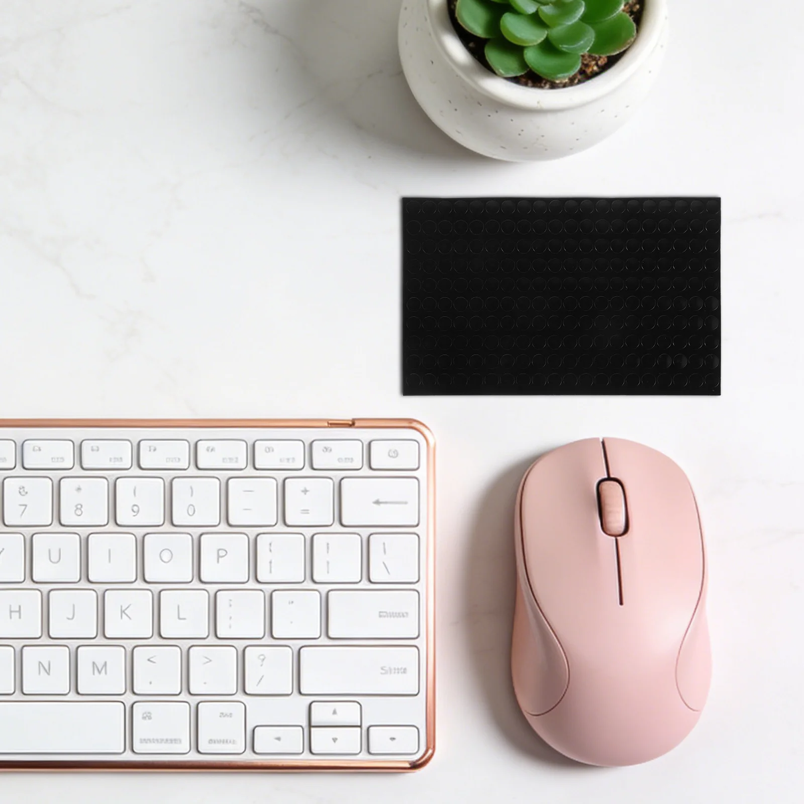 

200 шт. круглых накладок для мыши (5,5 мм), наклейки для игровой мыши, материал высокой плотности, низкое трение, стабильное управление для ПК