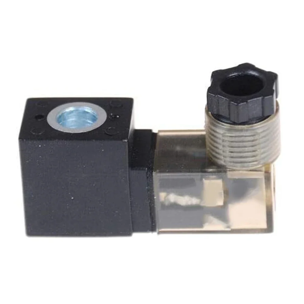 Lectrical Pneumatic Solenoid Valve Coil Easy Installation Multiple Voltage Plastic+Copper Reliable Solenoid Valve Coil