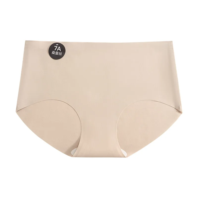 

Бесшовное женское нижнее белье из шелка тутового шелкопряда с антибактериальной ластовицей, не оставляющее следов, без защемления на бедрах