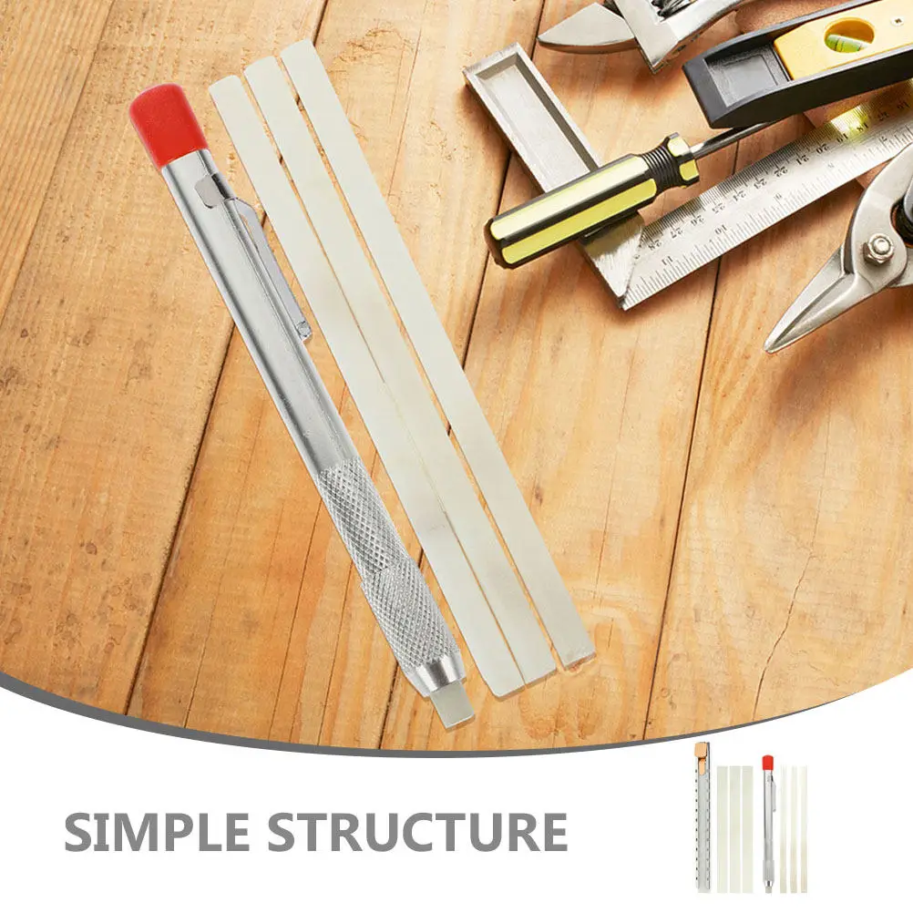 

Набор из 1 шт. маркеров-карандашей с пластификовым стержнем для сварщиков, для маркировки стали и асфальта, не повреждающий поверхность, для промышленного использования