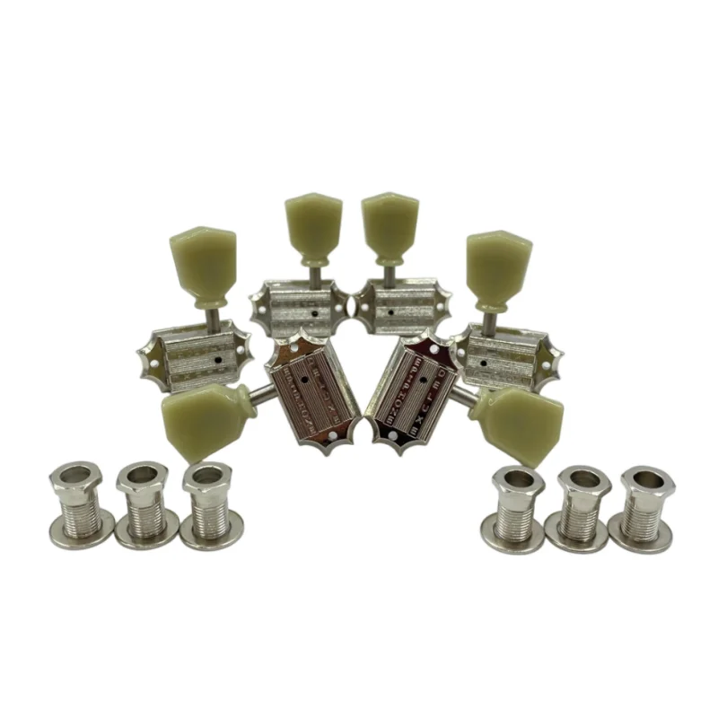 Machines Heads One Sets L3R3  Made In Korea Jinho Nikel Color10MM EPI Vintages Tuner Key Guitar view 2
