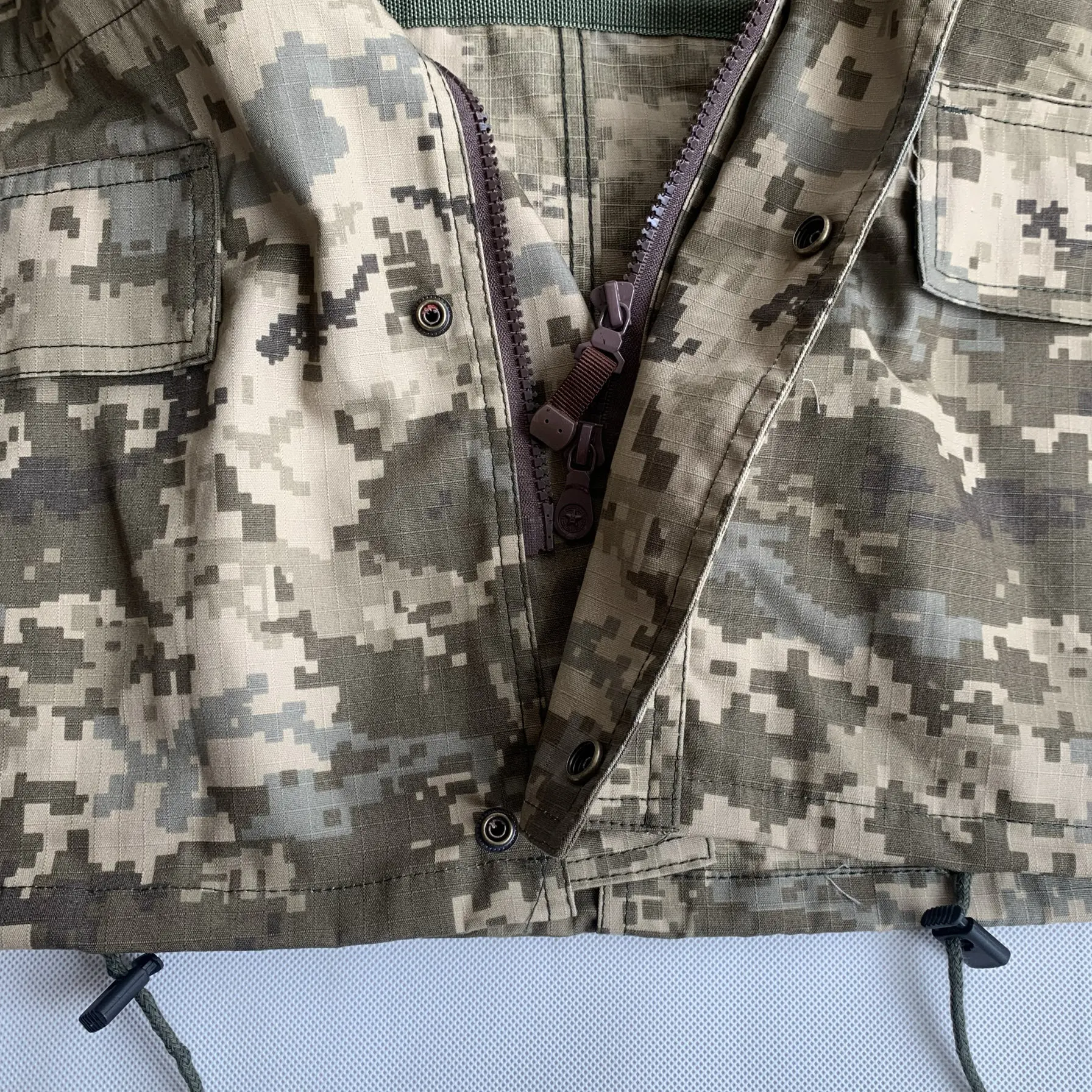 Spring And Autumn Cotton Thick Material Electronic Camouflage Set Breathable Pure Cotton Wear resistant Genuine Edition